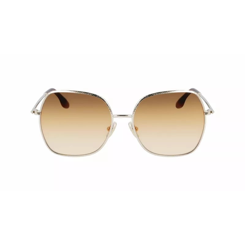 Victoria Beckham VB223S-708 Sieviešu saulesbrilles - Havana acetāta rāmis, brūnas polikarbonāta lēcas, 56 mm