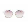 Victoria Beckham VB223S-728 Sieviešu metāla saulesbrilles Zelts Brūns gradients 56mm
