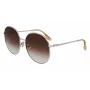 Victoria Beckham VB224S-702 Sieviešu saulesbrilles Zelts/Havana Brūns gradients 59mm