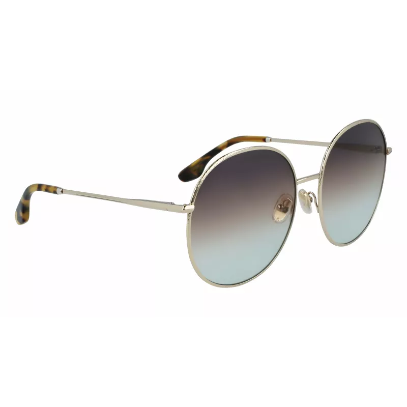 Victoria Beckham VB224S-730 Sieviešu saulesbrilles - Acetāta rāmis, polikarbonāta lēcas, 59 mm