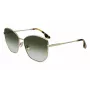 Victoria Beckham VB225S-700 Sieviešu saulesbrilles Zelts Metāls Brūns Gradients Pilots