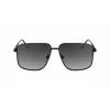 Victoria Beckham VB243S Sieviešu saulesbrilles, spīdīgs melns rāmis, pelēkas lēcas, 57/13/140 mm