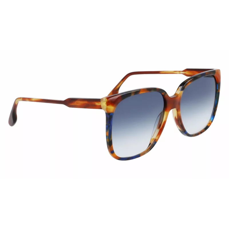 Victoria Beckham VB610SCB-212 Sieviešu saulesbrilles Havana Acetāta Tauriņa Rāmis Brūnas Gradienta Lēcas 59mm