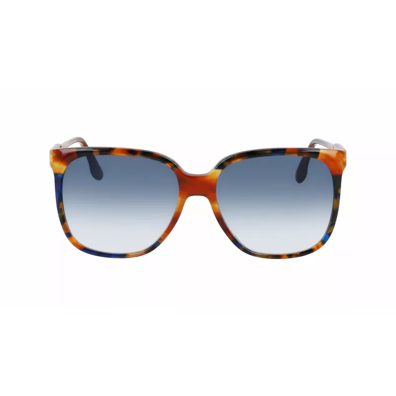 Victoria Beckham VB610SCB-212 Sieviešu saulesbrilles Havana Acetāta Tauriņa Rāmis Brūnas Gradienta Lēcas 59mm