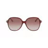Victoria Beckham VB613S-607 Sieviešu kaķacs formas saulesbrilles - Havana/Brūns gradients 59mm