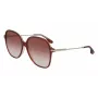 Victoria Beckham VB613S-607 Sieviešu kaķacs formas saulesbrilles - Havana/Brūns gradients 59mm