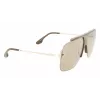 Victoria Beckham VB627S-207 Sieviešu kaķacs formas saulesbrilles Havana brūns gradients 64mm