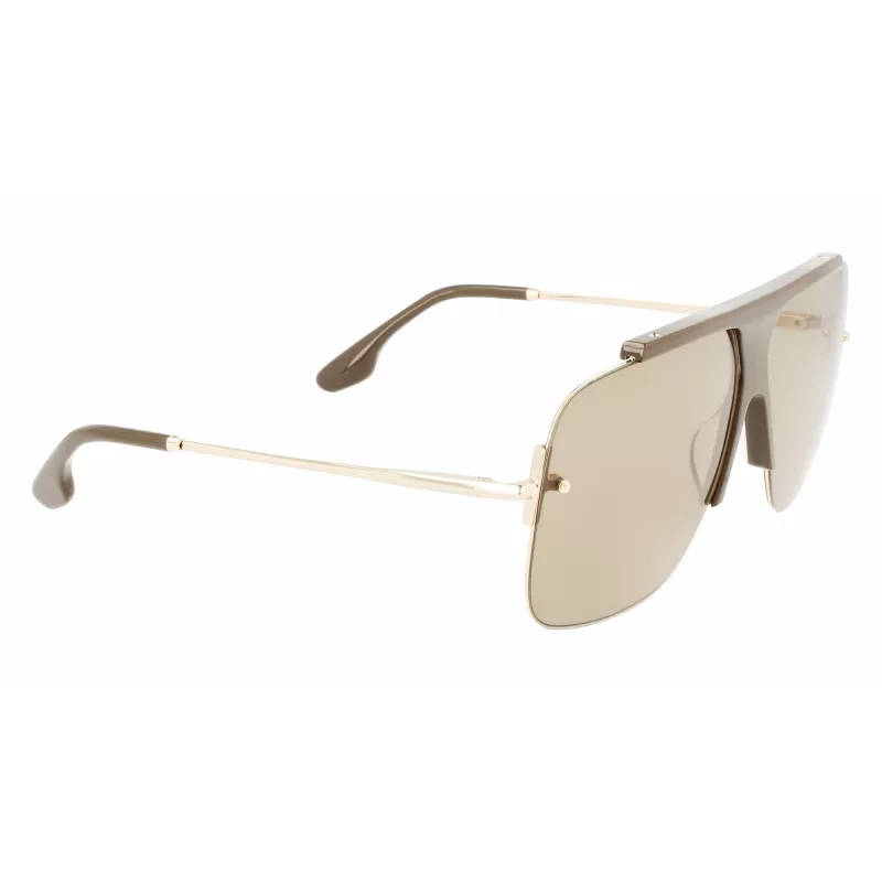 Victoria Beckham VB627S-207 Sieviešu kaķacs formas saulesbrilles Havana brūns gradients 64mm