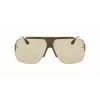 Victoria Beckham VB627S-207 Sieviešu kaķacs formas saulesbrilles Havana brūns gradients 64mm