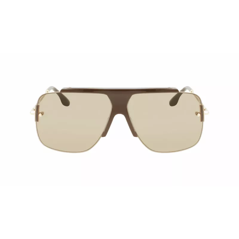 Victoria Beckham VB627S-207 Sieviešu kaķacs formas saulesbrilles Havana brūns gradients 64mm