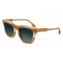 Victoria Beckham VB630S-774 Sieviešu kvadrātveida acetāta saulesbrilles Havana brūns gradients 53mm