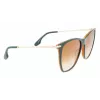 Victoria Beckham VB636S-342 Sieviešu saulesbrilles - Havana bruņurupuča rāmis, brūna gradienta lēca, 58 mm