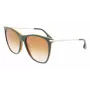Victoria Beckham VB636S-342 Sieviešu saulesbrilles - Havana bruņurupuča rāmis, brūna gradienta lēca, 58 mm
