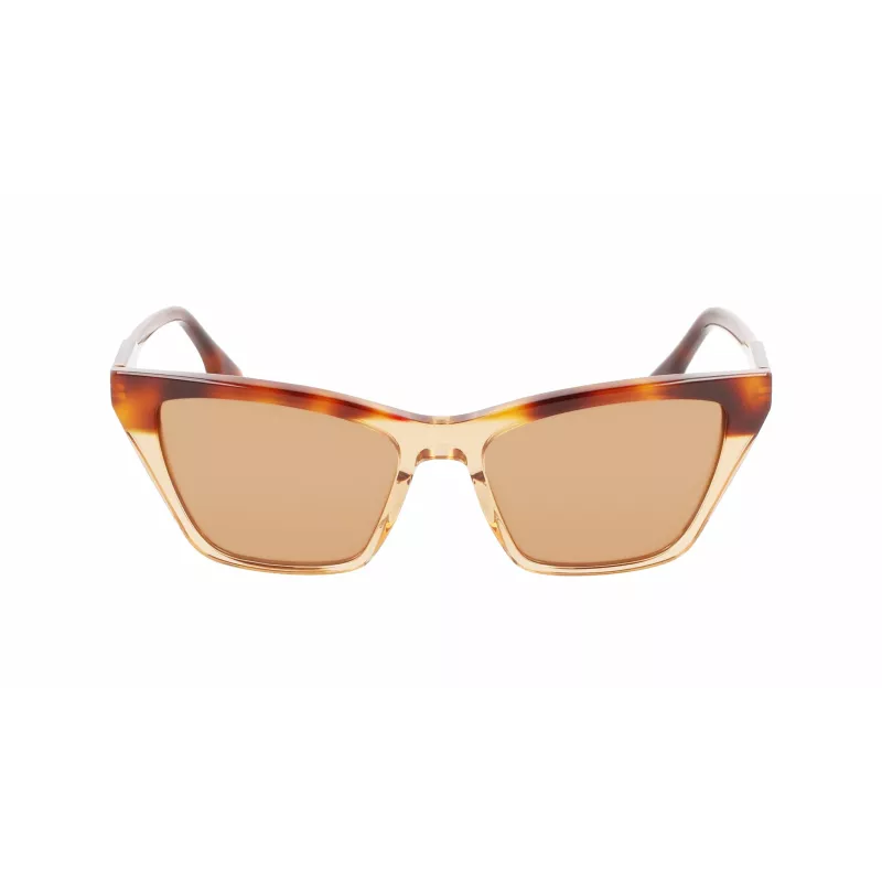 Victoria Beckham VB638S-218 Sieviešu saulesbrilles Havana Brūns gradients 55mm