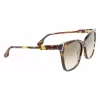 Victoria Beckham VB640S-418 Butterfly Saulesbrilles Zils Gradients