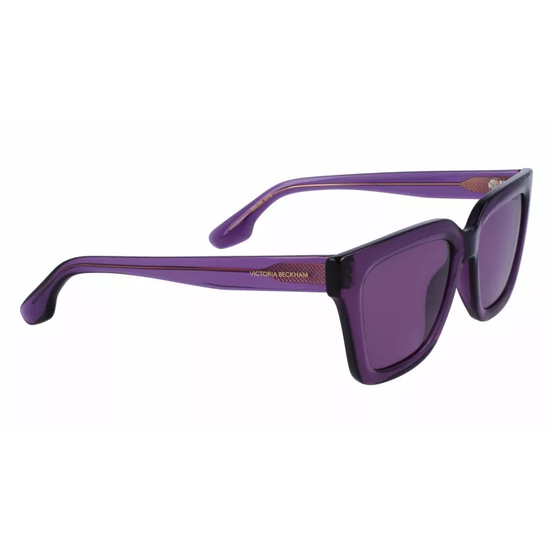 Victoria Beckham VB644S-512 Sieviešu kvadrātveida acetāta saulesbrilles Havana Brūns gradients 53mm
