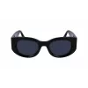 Victoria Beckham VB654S5022001 Sieviešu saulesbrilles - Melns rāmis, Pelēkas lēcas, 50 mm