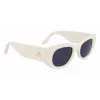 Victoria Beckham VB654S5022103 Sieviešu saulesbrilles - Melns acetāta rāmis, Pelēkas polikarbonāta lēcas, 50 mm