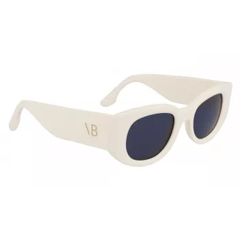 Victoria Beckham VB654S5022103 Sieviešu saulesbrilles - Melns acetāta rāmis, Pelēkas polikarbonāta lēcas, 50 mm