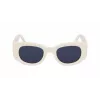 Victoria Beckham VB654S5022103 Sieviešu saulesbrilles - Melns acetāta rāmis, Pelēkas polikarbonāta lēcas, 50 mm