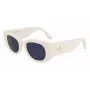 Victoria Beckham VB654S5022103 Sieviešu saulesbrilles - Melns acetāta rāmis, Pelēkas polikarbonāta lēcas, 50 mm