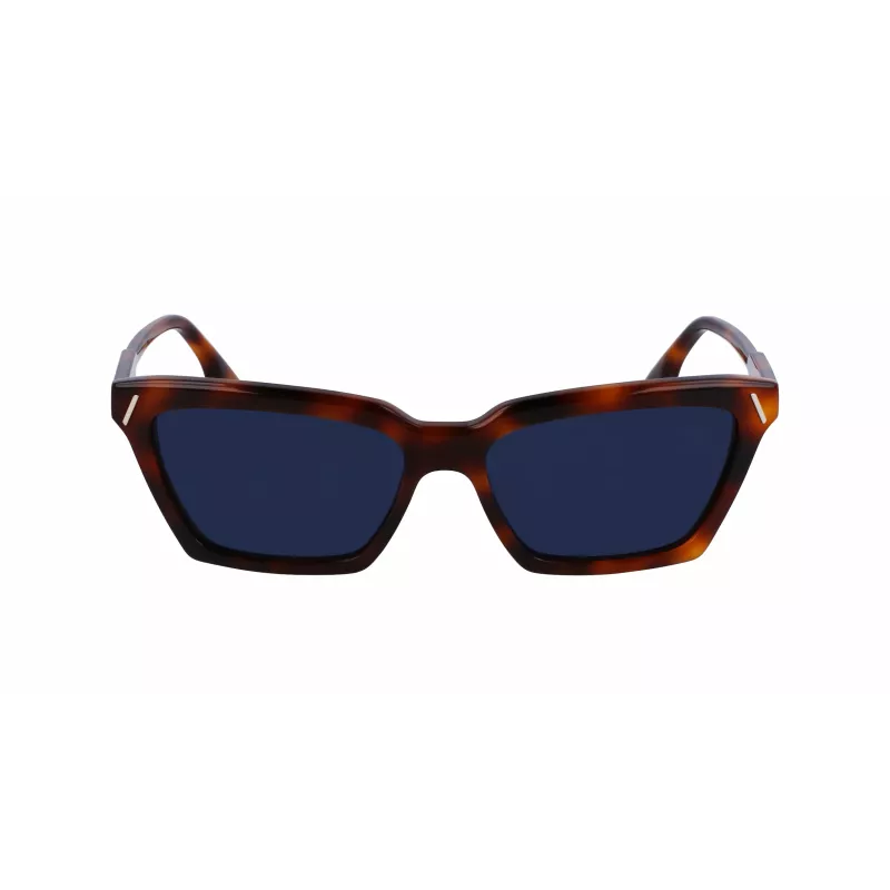 Victoria Beckham VB661S-215 Sieviešu kvadrātveida acetāta saulesbrilles Havana Brūns gradients 57mm