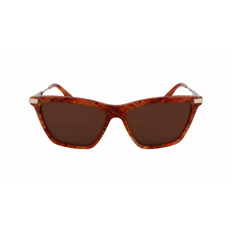 Victoria Beckham VB663S-238 Sieviešu saulesbrilles Havana Brūns gradients 57mm