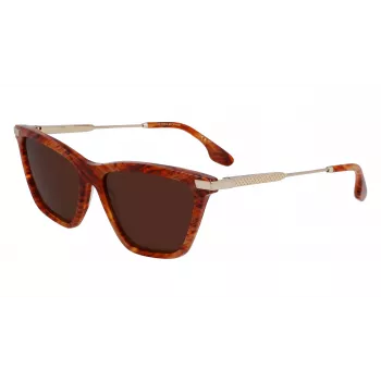 Victoria Beckham VB663S-238 Sieviešu saulesbrilles Havana Brūns gradients 57mm