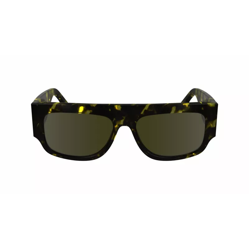 Victoria Beckham VB666S Saulesbrilles Sievietēm Melns Acetāts Kvadrātveida Rāmis Pelēkas Lēcas 55mm