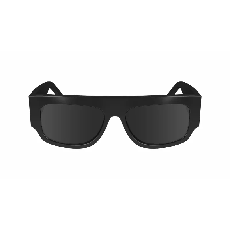 Victoria Beckham VB666S5516001 Sieviešu kvadrātveida saulesbrilles - Melns acetāta rāmis, melnas polikarbonāta lēcas, 55/16/145 mm