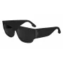 Victoria Beckham VB666S5516001 Sieviešu kvadrātveida saulesbrilles - Melns acetāta rāmis, melnas polikarbonāta lēcas, 55/16/145 mm