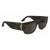 Victoria Beckham VB666S5516321 Sieviešu lielizmēra kvadrātveida saulesbrilles Havana brūns gradients 55mm