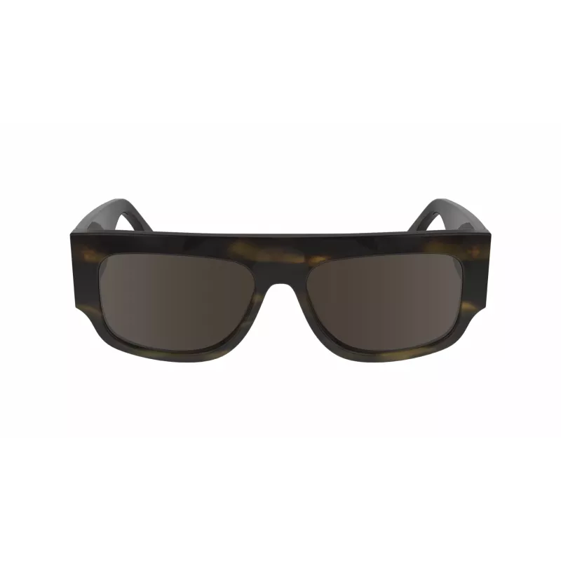 Victoria Beckham VB666S5516321 Sieviešu lielizmēra kvadrātveida saulesbrilles Havana brūns gradients 55mm