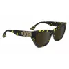 Victoria Beckham VB668S5516012 Sieviešu kvadrātveida saulesbrilles Melns acetāts Pelēka lēca 55/16/145 mm