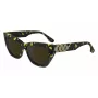 Victoria Beckham VB668S5516012 Sieviešu kvadrātveida saulesbrilles Melns acetāts Pelēka lēca 55/16/145 mm