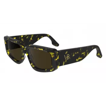 Victoria Beckham VB670S5417012 Sieviešu saulesbrilles - Melns acetāta rāmis, Pelēkas lēcas, 54/17/145 mm