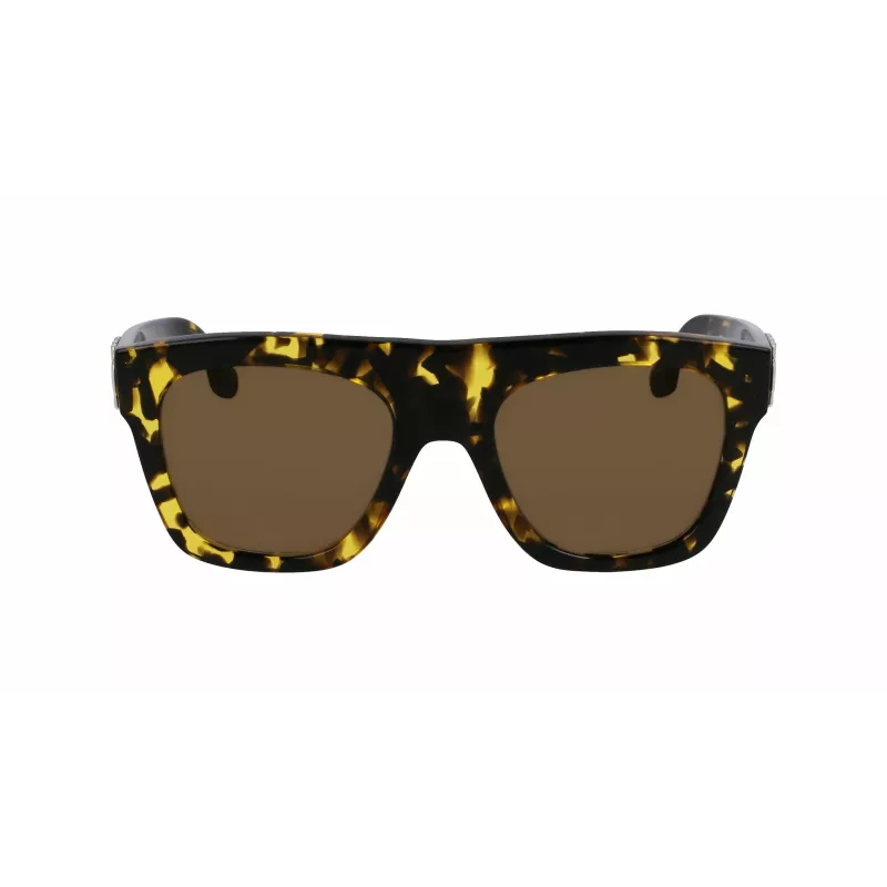 Victoria Beckham VB675S5220012 Sieviešu saulesbrilles, melns acetāta rāmis, tumši pelēkas polikarbonāta lēcas, 52 mm