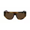 Victoria Beckham VB676S Sieviešu saulesbrilles - Havana brūns acetāta rāmis ar brūnām gradienta lēcām - 55/14/145 mm