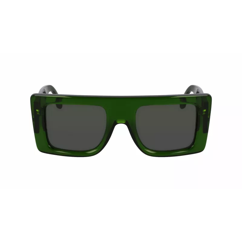 Victoria Beckham VB677S5122302 Sieviešu saulesbrilles - Melns acetāta rāmis, Pelēka polikarbonāta lēca - 51/22/145 mm