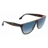 Victoria Beckham VB682S6113234 Sieviešu lielizmēra kvadrātveida saulesbrilles Havana brūns gradients
