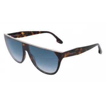 Victoria Beckham VB682S6113234 Sieviešu lielizmēra kvadrātveida saulesbrilles Havana brūns gradients
