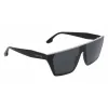 Victoria Beckham VB683S5812001 Sieviešu saulesbrilles - Melns acetāta rāmis, pelēkas lēcas, 58mm