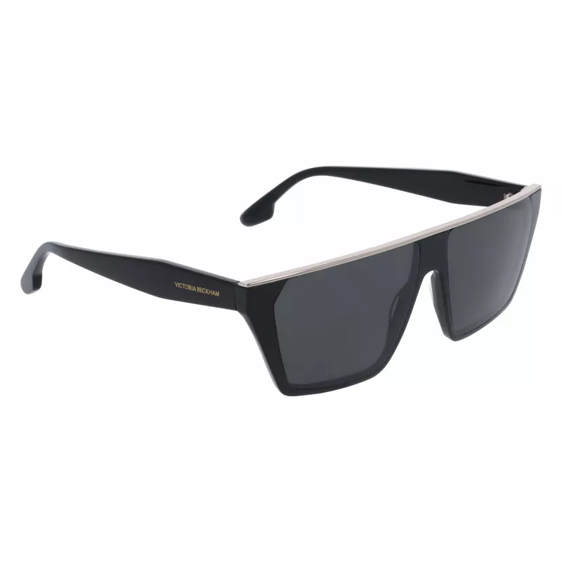 Victoria Beckham VB683S5812001 Sieviešu saulesbrilles - Melns acetāta rāmis, pelēkas lēcas, 58mm