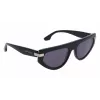 Victoria Beckham VB685S 5618001 Saulesbrilles Sievietēm Melnas Pelēkas Ģeometriskas Acetāts UV400