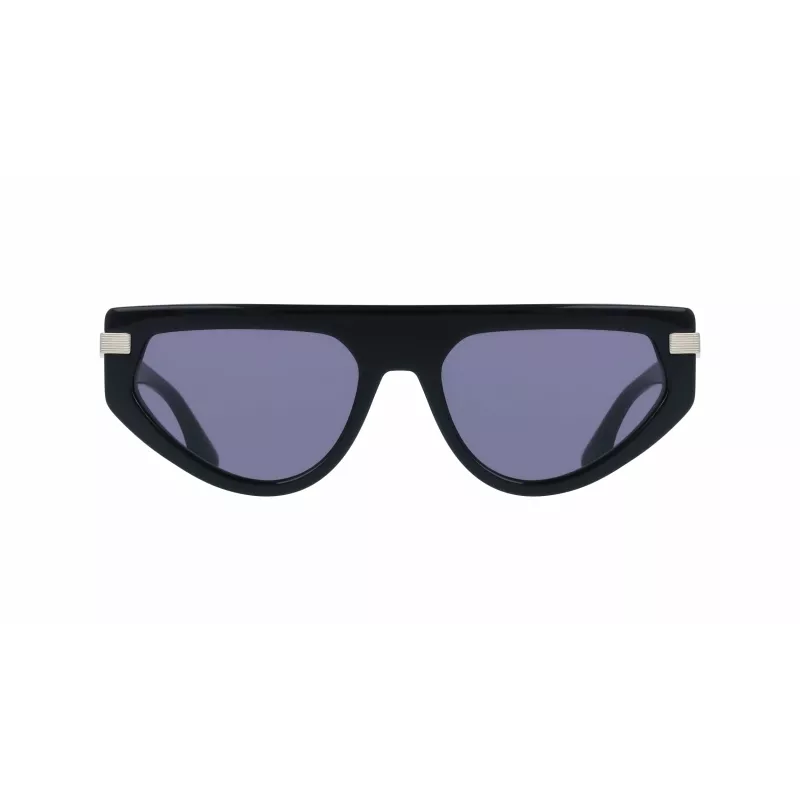 Victoria Beckham VB685S 5618001 Saulesbrilles Sievietēm Melnas Pelēkas Ģeometriskas Acetāts UV400