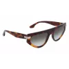 Victoria Beckham VB685S5618215 Sieviešu kvadrātveida acetāta saulesbrilles Havana brūns gradients 56/18/140