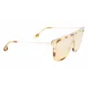Victoria Beckham Sieviešu kaķacs formas saulesbrilles VB650S5319222 Havana Acetāts Brūns Gradienta Lēcas 53mm