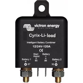 Victron Energy CYR010120450 Cyrix-Li-Ct 12/24V-120A viedais LiFePO4 akumulatoru savienotājs