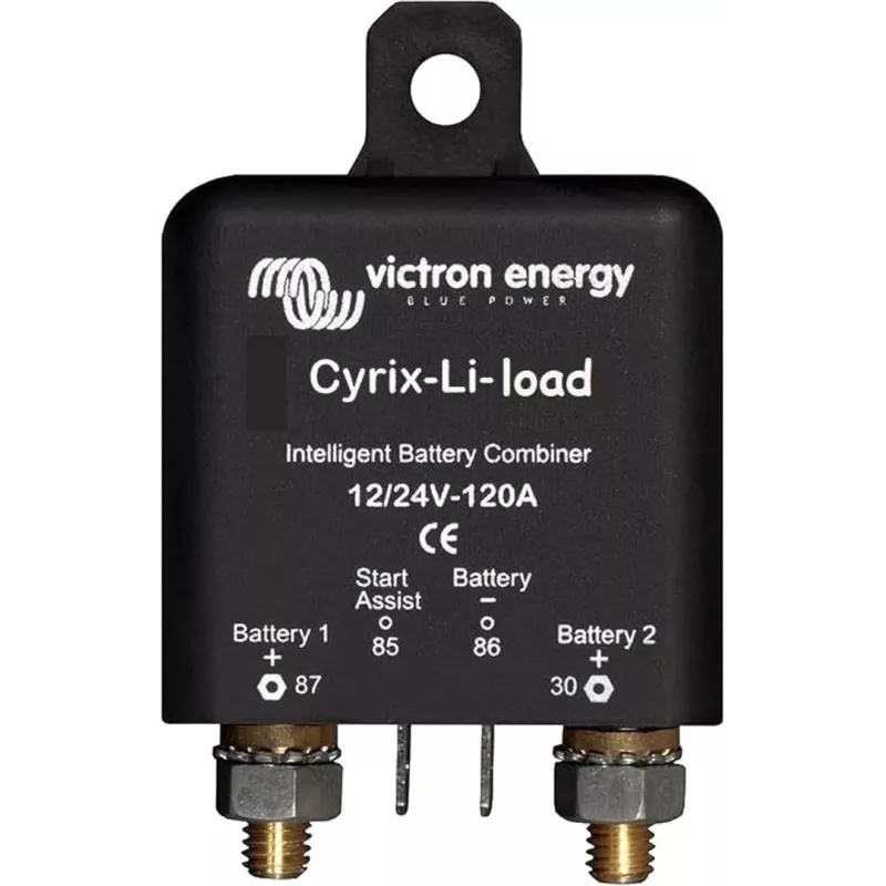 Victron Energy CYR010120450 Cyrix-Li-Ct 12/24V-120A viedais LiFePO4 akumulatoru savienotājs