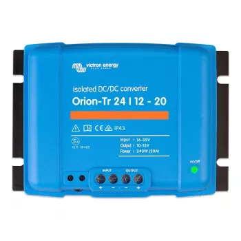 Victron Energy Orion-Tr 24/12-20A (240W) līdzstrāvas pārveidotājs